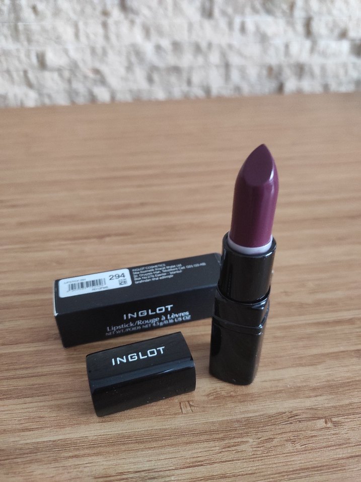 Inglot Bordo Ruj 294 - Görsel 2