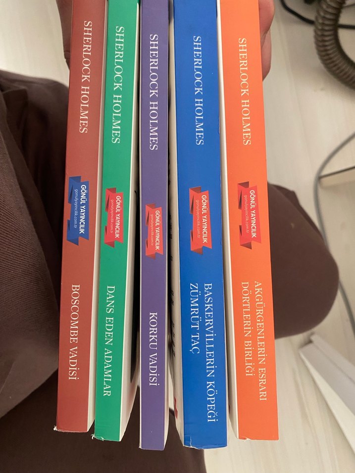 Sherlock Holmes Kitap Seti - 5 Kitap - Görsel 3