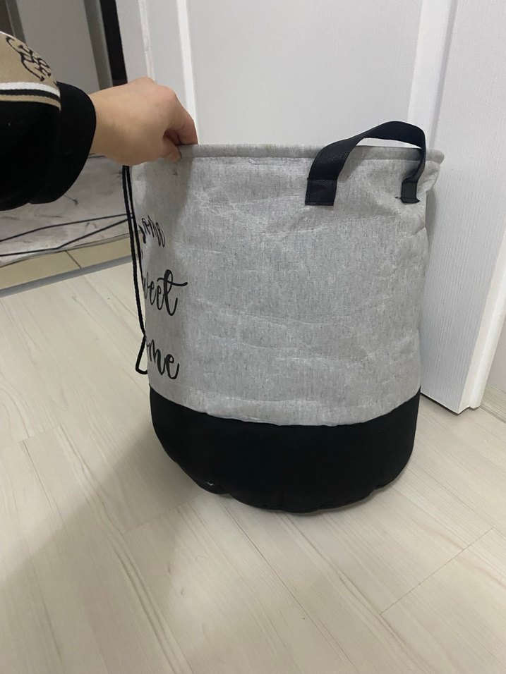 Gri Ev Temalı Saklama Sepeti - Görsel 3