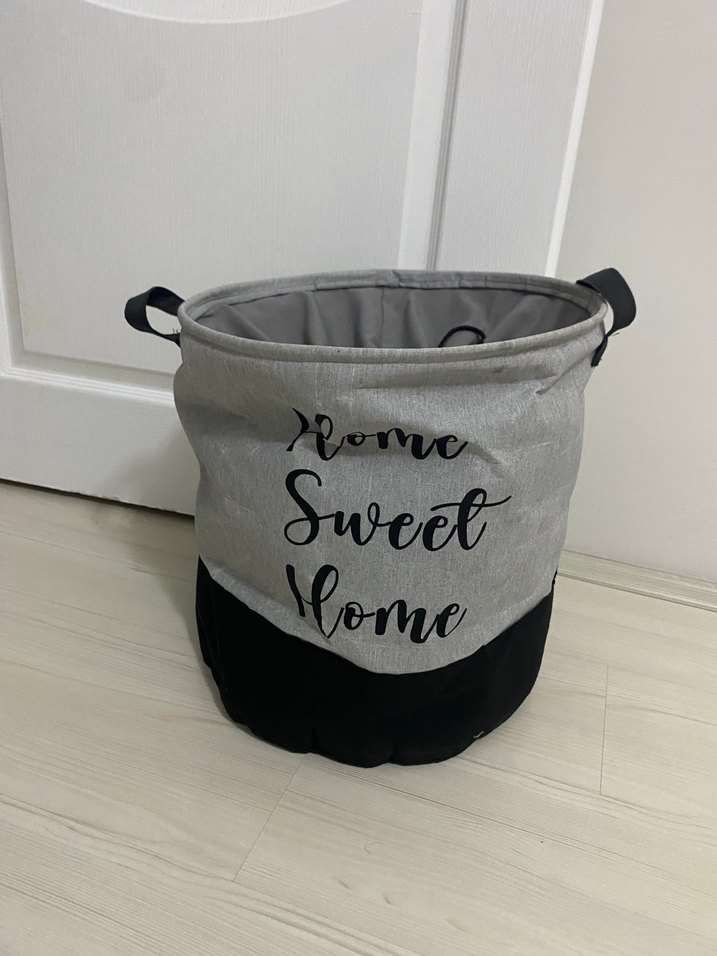 Gri Ev Temalı Saklama Sepeti - Görsel 5