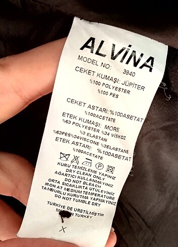 44 Beden kahverengi Renk Alvina Kadın Ceket 