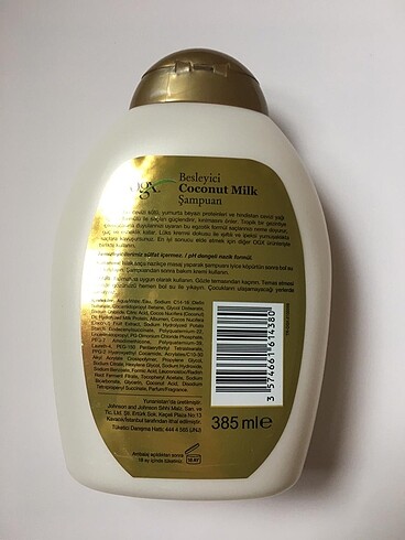 Urban Care Ogx Coconut Milk Şampuan