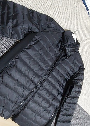 3xl Beden siyah Renk Armani Siyah Erkek Günlük Mont