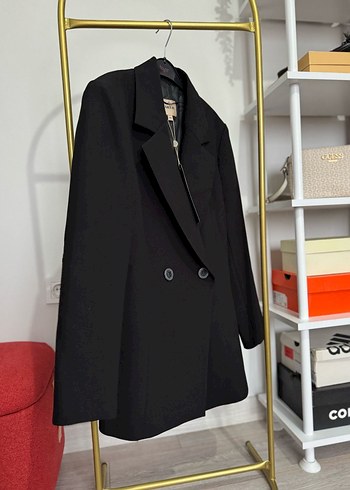 Siyah Kadın aker Blazer - Görsel 8