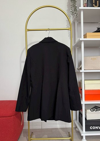 Siyah Kadın aker Blazer - Görsel 6