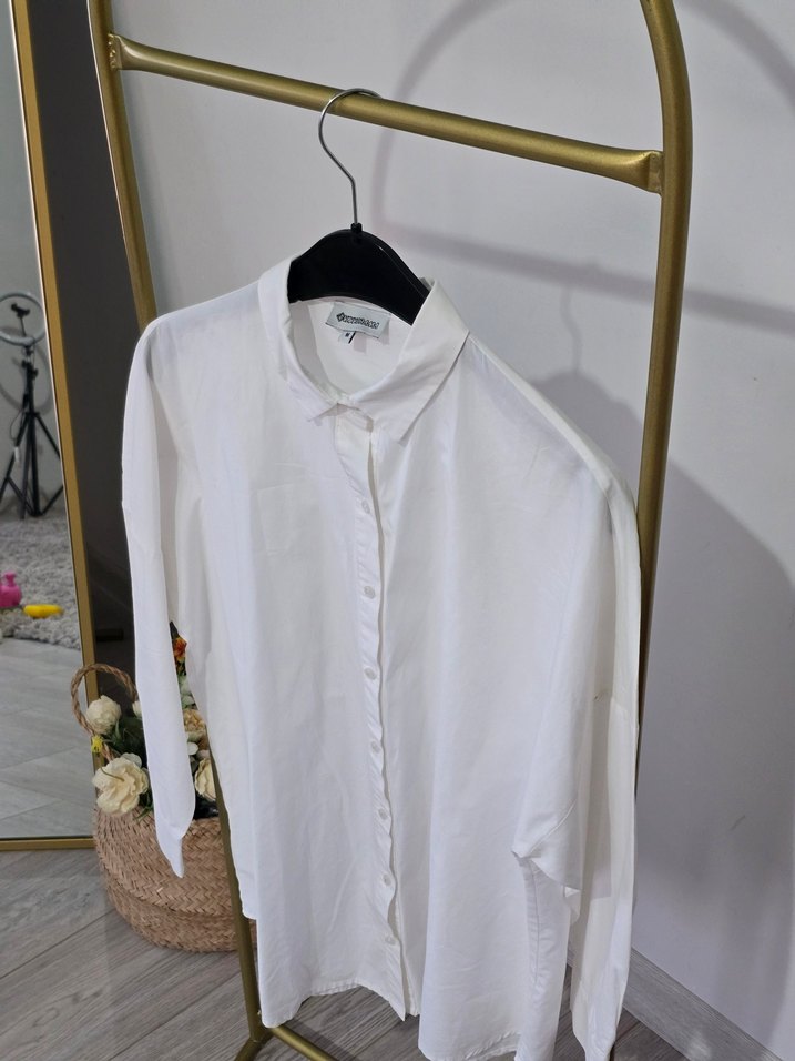 Kadın Beyaz Gömlek - Görsel 3