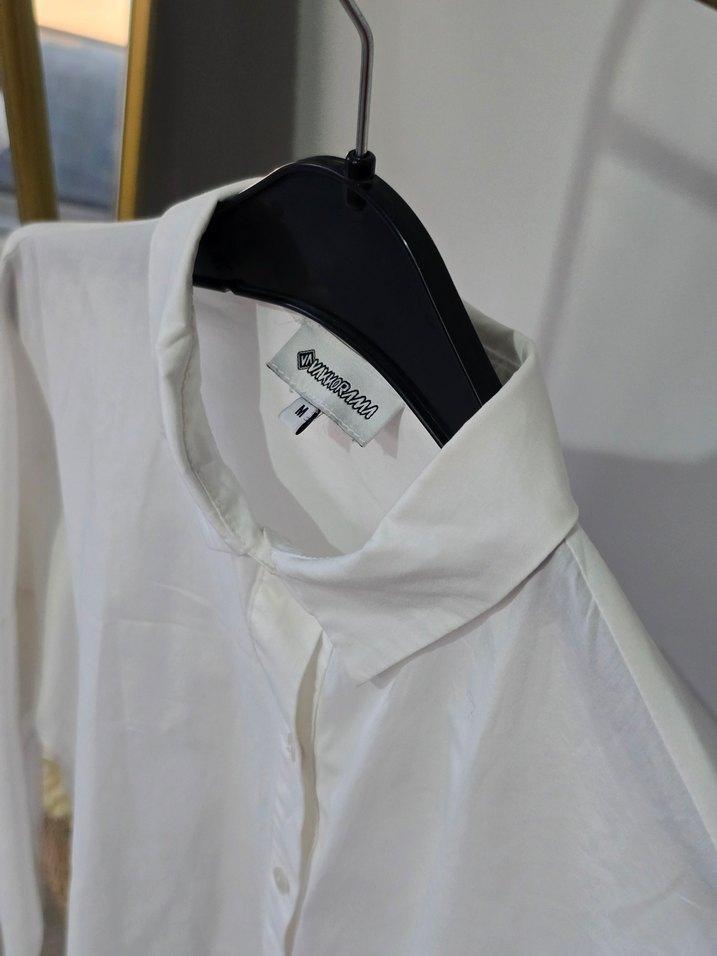 Kadın Beyaz Gömlek - Görsel 4