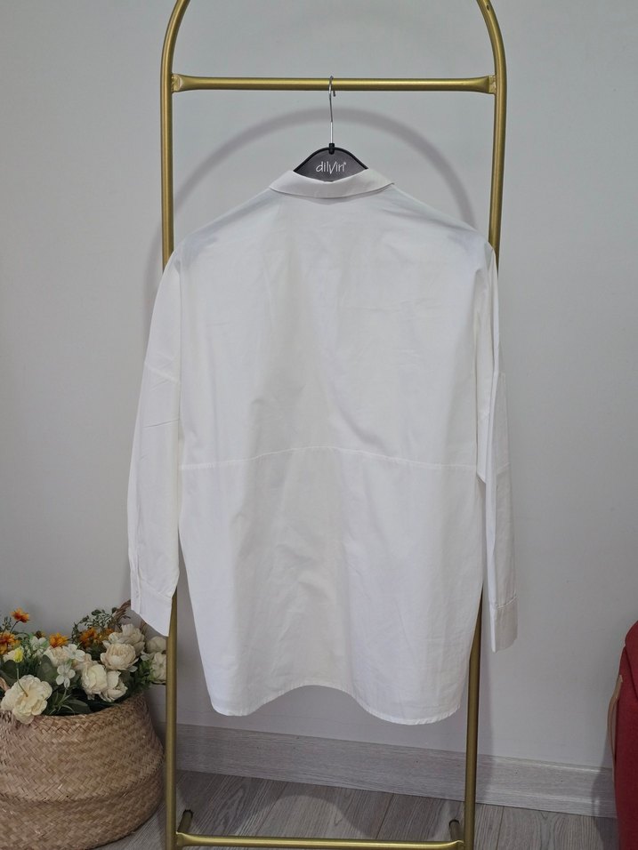 Kadın Beyaz Gömlek - Görsel 5