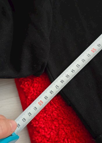 Siyah Uzun Düğmeli Kadın trençkot - Görsel 8