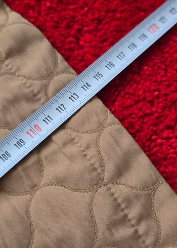 Kapüşonlu Uzun Bej Kadın Yelek - Görsel 11