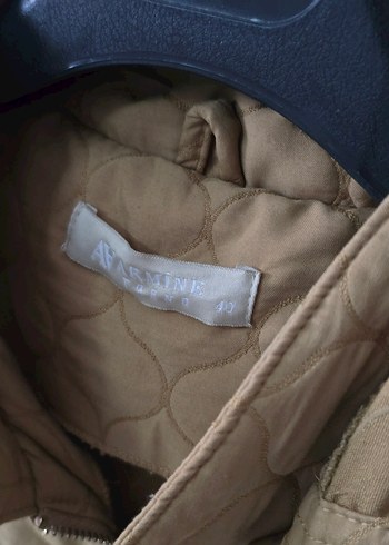 Kapüşonlu Uzun Bej Kadın Yelek - Görsel 7