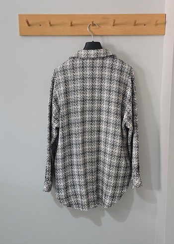 Uzun Kollu Salaş Kadın Gömlek - Görsel 8