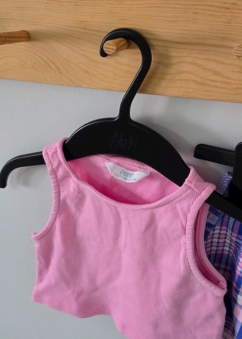 Pembe Kolsuz Bebek Kız Takımı - Görsel 5