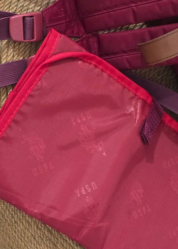 Bordo Desenli Bebek Çantası - Görsel 6