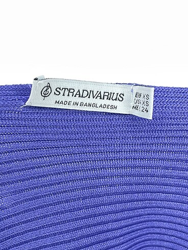 xs Beden mor Renk Stradivarius Kazak / Triko %70 İndirimli.