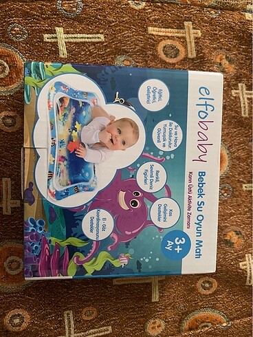  Beden Renk Elfobaby Bebek Su Oyun Matı