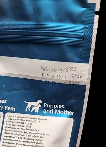Beden Köpek maması bio petactive