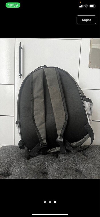 Kedi taşıma çantası - Görsel 3