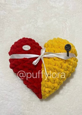 Galatasaray kalpli puffy yastık