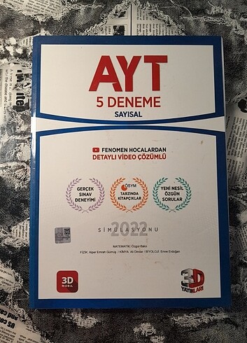 3d ayt sayısal deneme