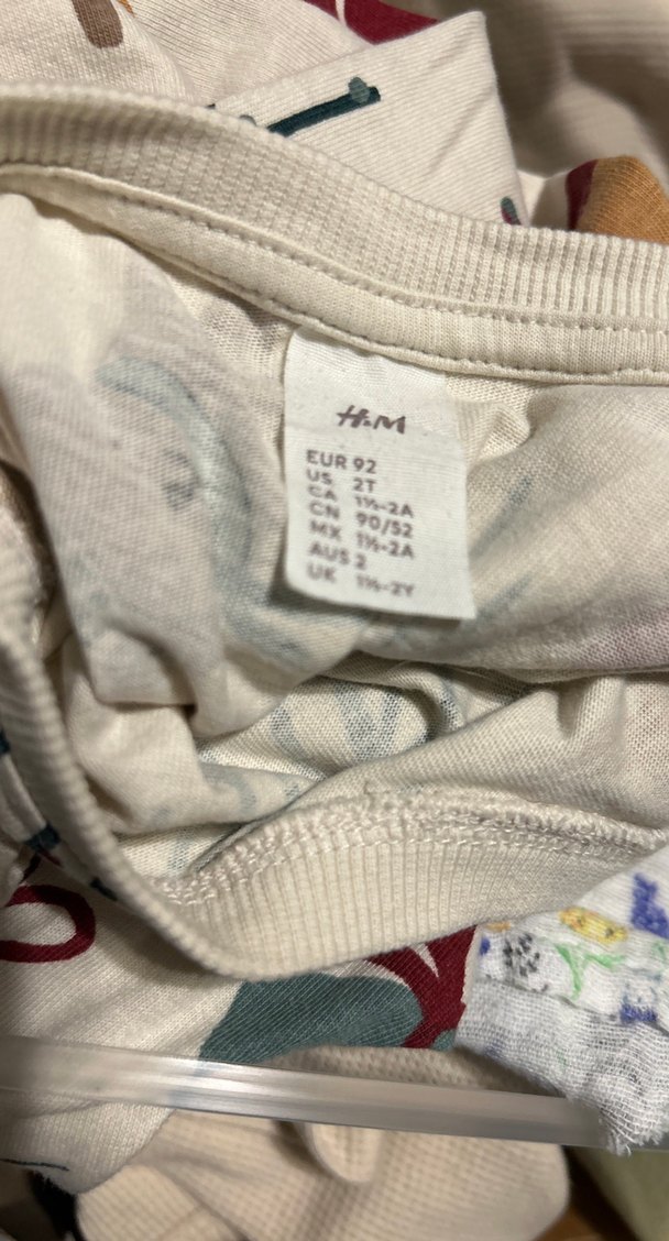 Yılbaşı Desenli Uzun Kollu Çocuk Pijama - Görsel 2