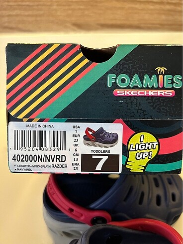 Skechers Hypno Splash Işıklı  çocuk terliği - Görsel 8