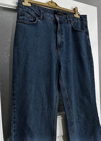 Kadın Mavi Denim  Kot Pantolon - Görsel 2