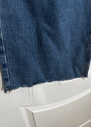 Kadın Mavi Denim  Kot Pantolon - Görsel 5