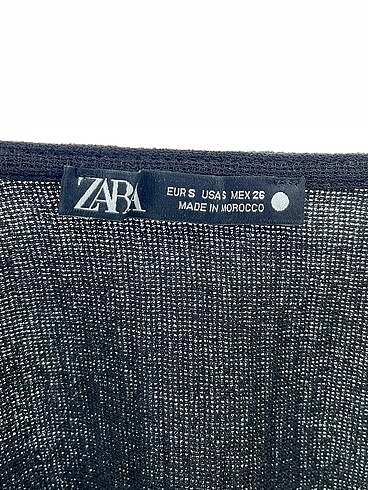 s Beden siyah Renk Zara Bluz %70 İndirimli.
