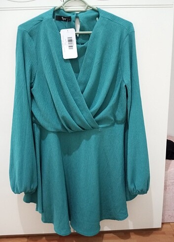 Beli büzgülü tunik