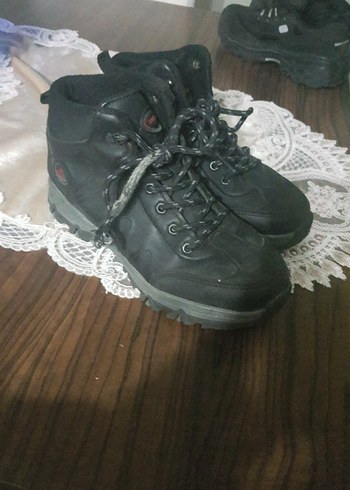 Siyah Bağcıklı Erkek Kauçuk Bot 36numara - Görsel 4