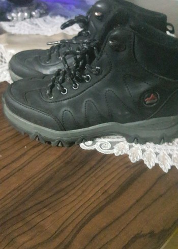 Siyah Bağcıklı Erkek Kauçuk Bot 36numara - Görsel 6