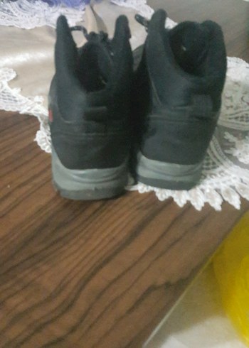 Siyah Bağcıklı Erkek Kauçuk Bot 36numara - Görsel 5