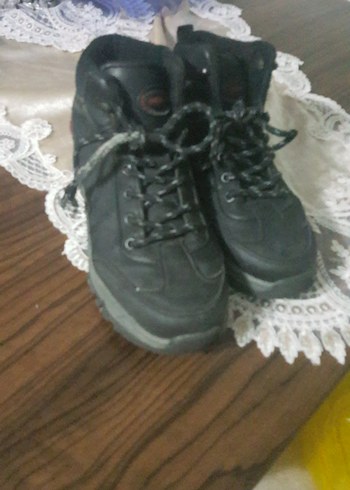 Siyah Bağcıklı Erkek Kauçuk Bot 36numara - Görsel 3