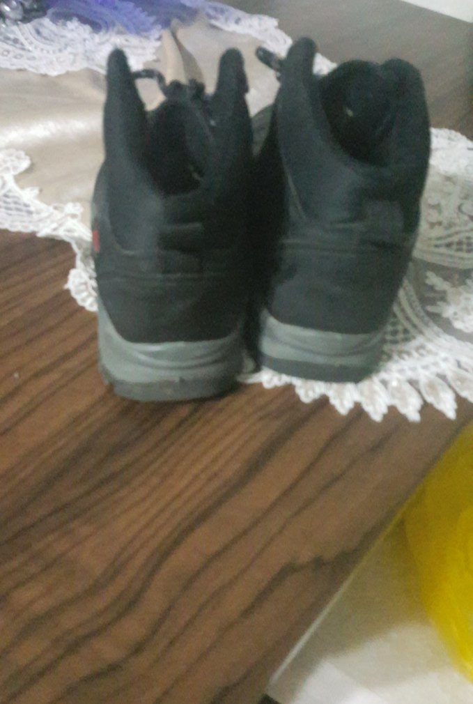 Siyah Bağcıklı Erkek Kauçuk Bot 36numara - Görsel 5