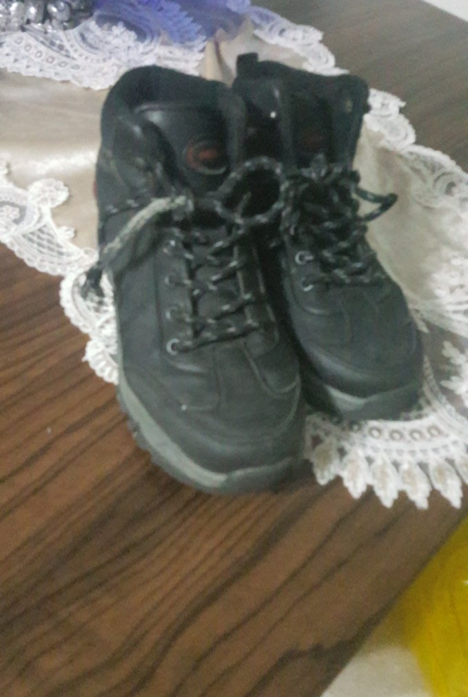 Siyah Bağcıklı Erkek Kauçuk Bot 36numara - Görsel 3