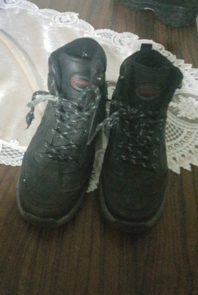 Siyah Bağcıklı Erkek Kauçuk Bot 36numara - Görsel 2