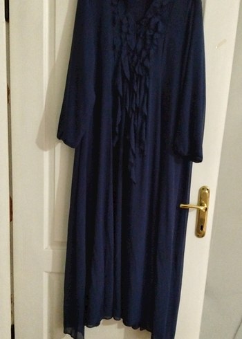 Lacivert Uzun kollu disi tul ici esnek kumastir.son fiyattir - Görsel 7