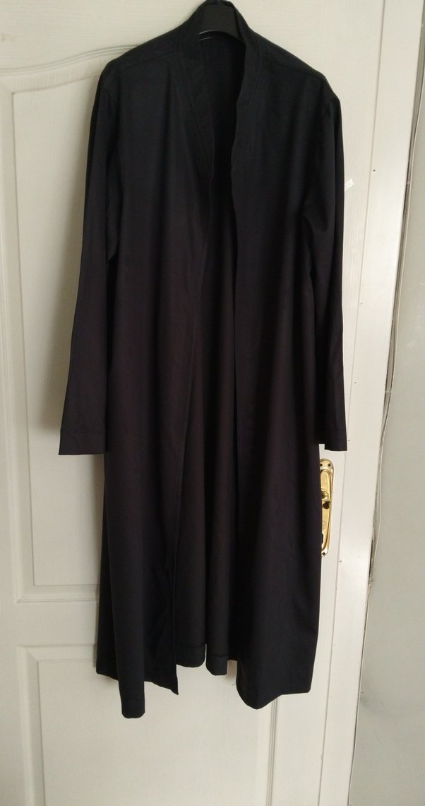 erkek Beyaz Uzun Kollu Salaş Uzun Boy Elbise - Görsel 5