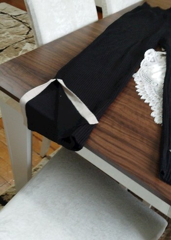 Kadın Siyah Fermuarlı Uzun Kollu Tulum - Görsel 8