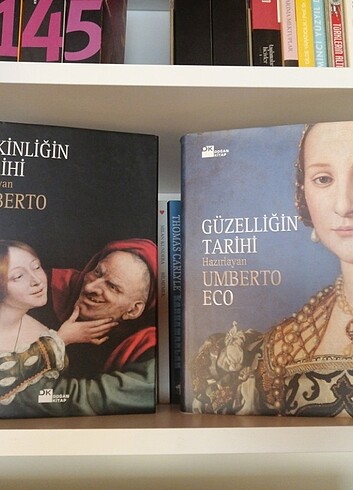 Umberto eco güzelliğin ve çirkinliğin tarihi 2 cilt orjinal yeni