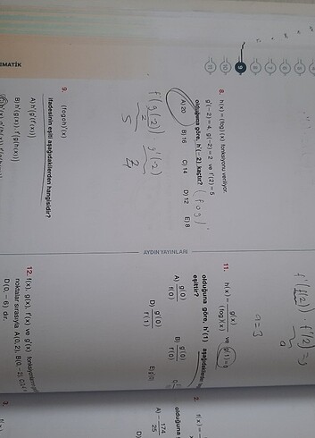  Beden Aydın AYT Matematik