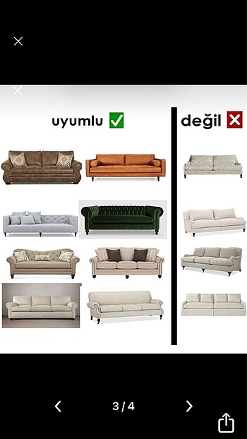  Beden çeşitli Renk 3 + 3+ 1 +1 KOLTUK KILIFI
