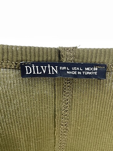 l Beden haki Renk Dilvin Askılı %70 İndirimli.
