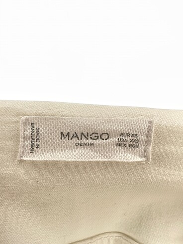 xs Beden beyaz Renk Mango Kot Ceket %70 İndirimli.