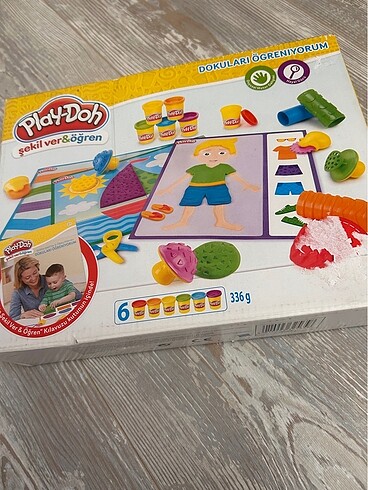 Play doh dokuları öğreniyorum