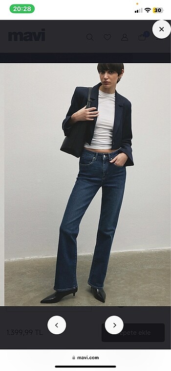 Mavi Premium Koyu Lacivert Jean