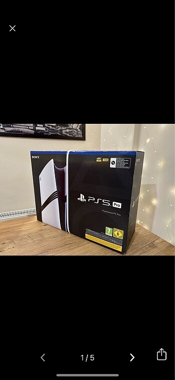 Sıfır PS5 Pro 2TB