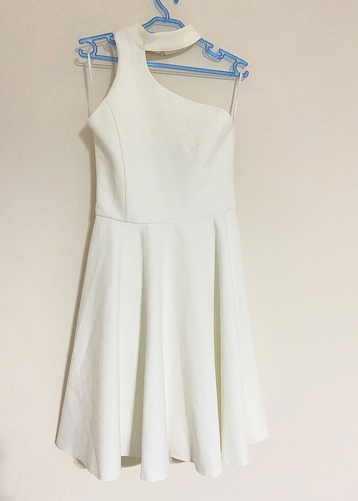 Tek omuz gece elbisesi - Görsel 2