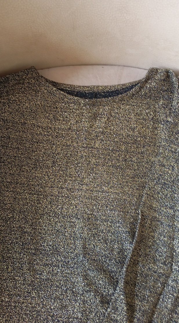 Gri Kadın Triko Uzun Kollu Basic simli Kazak - Görsel 2